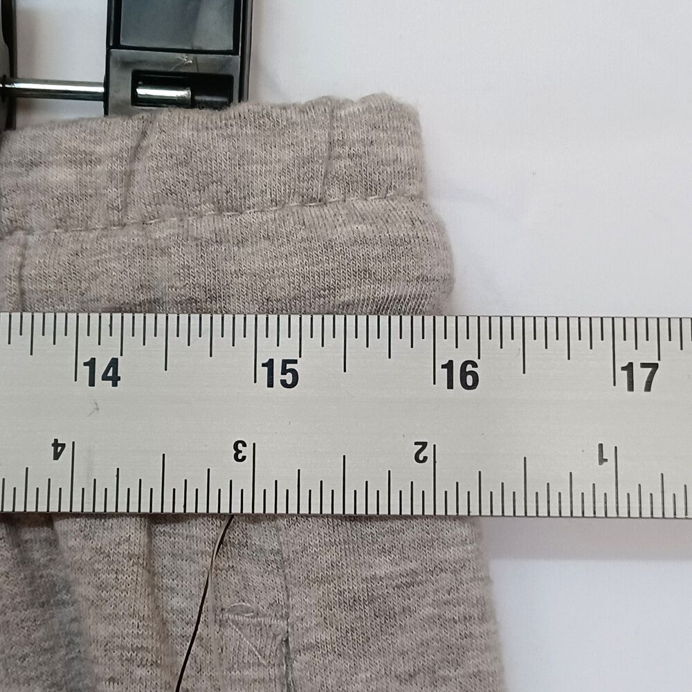 Velocity Terry Molly Women’s L Gray Pintuck Sweatpants Drawstring Pockets NWT - Picture 8 of 12
